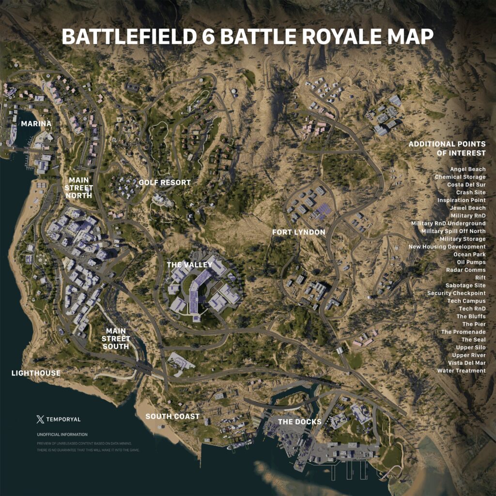 Battlefield 6 Pode Ter Modo Battle Royale em Novo Vazamento Battlefield 6 Pode Ter Modo Battle Royale em Novo Vazamento