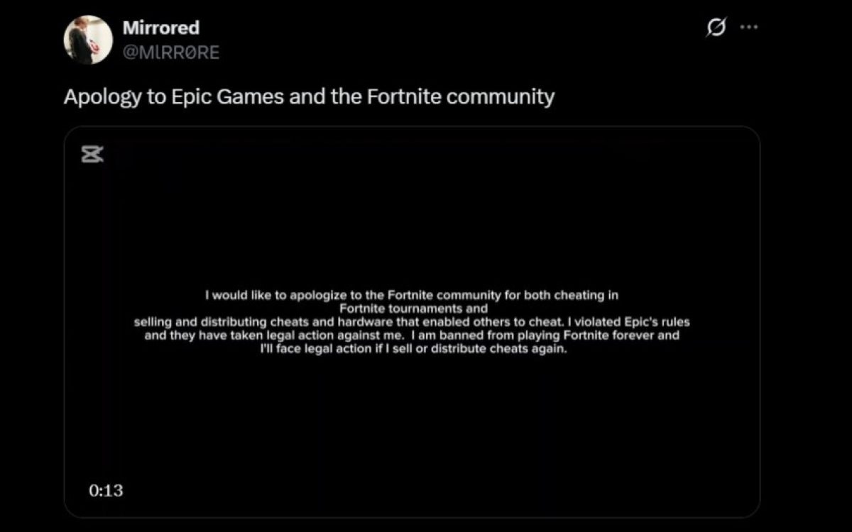 Fortnite: Epic Games Humilha Trapaceiros com Pedido de Desculpas Público!