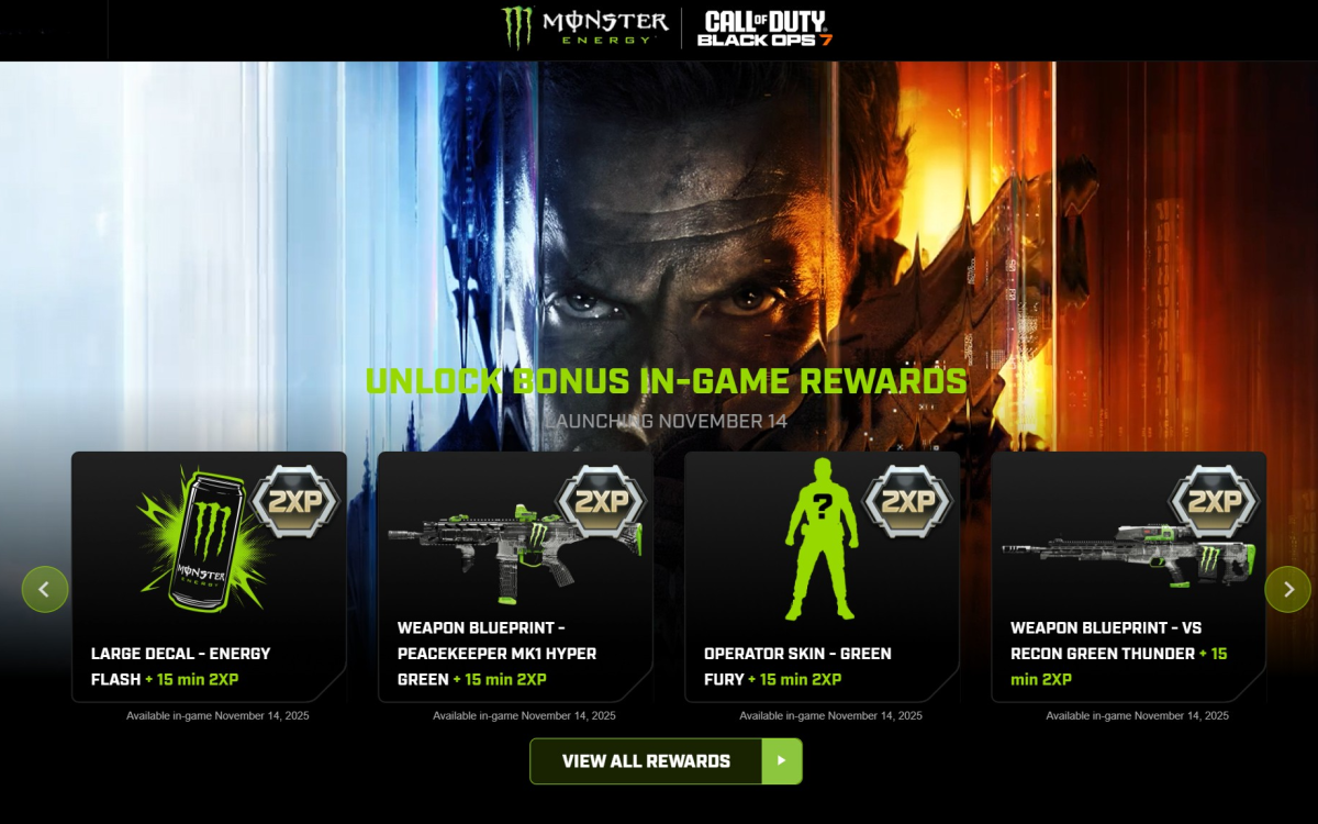A Parceria Mais Inesperada do Gaming Está de Volta: Como a Monster Energy Vai Te Fazer Grindar 40 Horas em Black Ops 7